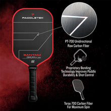 Load image into Gallery viewer, Paddletek Bantam TKO-CX 12.7 Pickleball Paddle
- 10
