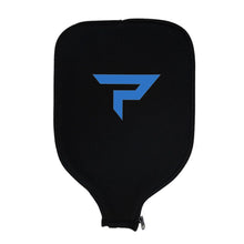 Load image into Gallery viewer, Paddletek Icon P Pickleball Paddle Cover - Black/Blue
 - 1