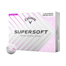 Load image into Gallery viewer, Callaway Supersoft Golf Balls - Dozen - Pink Splatter
 - 2