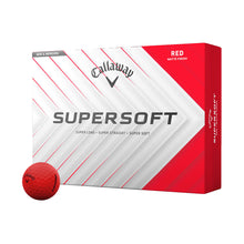 Load image into Gallery viewer, Callaway Supersoft Matte Golf Balls - Dozen - Red
 - 4