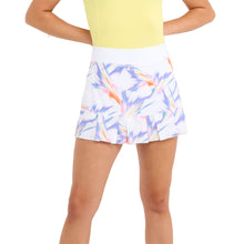 Load image into Gallery viewer, Sofibella UV Colors 14 Inch Womens Tennis Skirt - Magic Rays/XL
 - 4