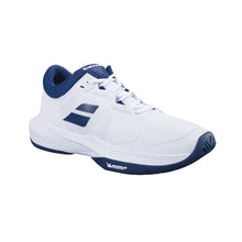 Load image into Gallery viewer, Babolat SFX4 All Court Mens Tennis Shoes 2025 - Wht/Estate Blue/D Medium/13.0
- 10