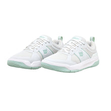 Load image into Gallery viewer, Wilson Pickle Pro Women Pickleball Shoes 1 - Wt/Wt/Surf Spry/B Medium/10.0
- 12
