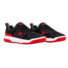 Load image into Gallery viewer, Wilson Pickle Pro Mens Pickleball Shoes - Black/Red/Wht/D Medium/12.0
- 1