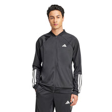 Load image into Gallery viewer, Adidas 3 Stripe Knit Mens Tennis Jacket - Black/XL
- 1