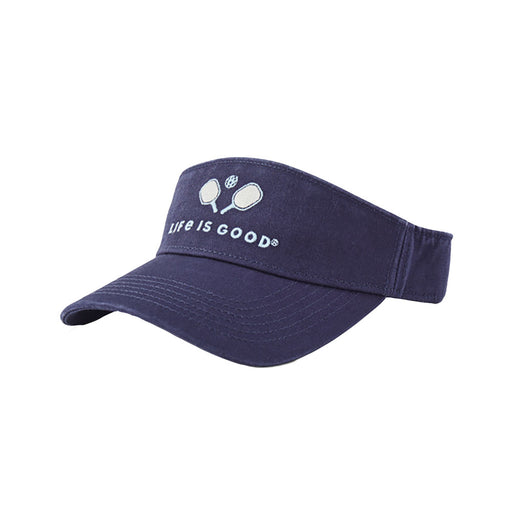 Life is Good Chill Cap Unisex Visor - Darkest Blue/One Size