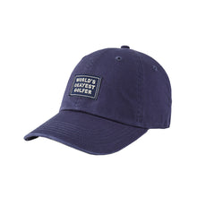 Load image into Gallery viewer, Life is Good Vintag Worlds Okay Golfer Unisex Cap - Darkest Blue/One Size
- 1