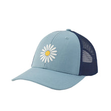 Load image into Gallery viewer, Life is Good Clean Daisy Unisex Trucker Hat - Smoky Blue/One Size
- 1