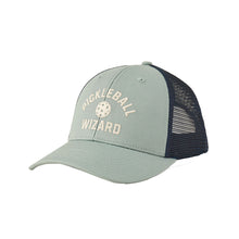 Load image into Gallery viewer, Life is Good Clean PB Wizard Unisex Trucker Cap - Smoky Blue/One Size
- 1