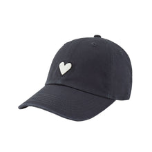 Load image into Gallery viewer, Life is Good Heart Unisex Chill Cap - Jet Black/One Size
- 2