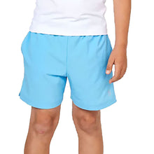 Load image into Gallery viewer, Sofibella Perfect Volley Boys Tennis Shorts - Neo Blue/M
- 1