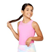 Load image into Gallery viewer, Sofibella UV Racerback Girls Tennis Tank Top
- 2