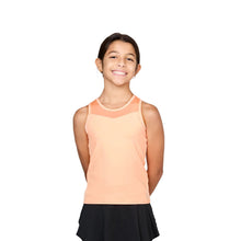 Load image into Gallery viewer, Sofibella UV Racerback Girls Tennis Tank Top - Sorbet/L
- 12
