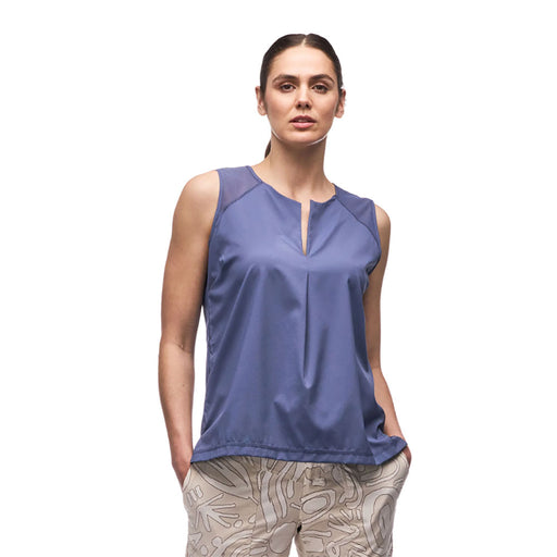 Indyeva Steek II Womens Sleeveless Shirt - Evening Sky/L