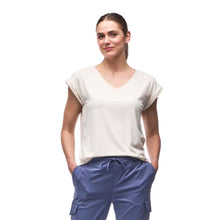 Load image into Gallery viewer, Indyeva Sofi III Womens V-Neck Shirt - Sea Froth/L
 - 1