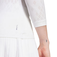 Load image into Gallery viewer, Adidas Pro Womens 3/4 Long Sleeve Shirt
 - 4