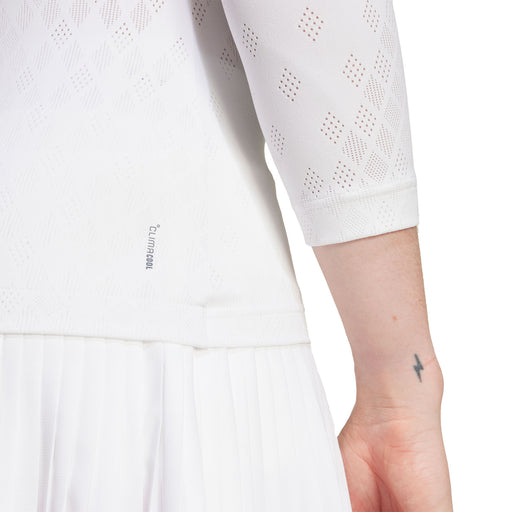 Adidas Pro Womens 3/4 Long Sleeve Shirt