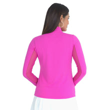 Load image into Gallery viewer, Ibkul Essential Solid Mock LS Womens QZ
- 5