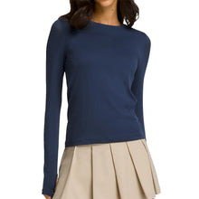 Load image into Gallery viewer, Wilson Pro Seamless LS Womens Tennis Shirt - Classic Navy/L
- 3