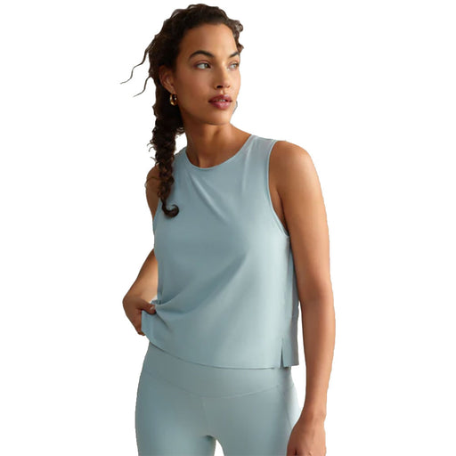 Rhone Serene Womens Tennis Tank - Cloud Blue/L