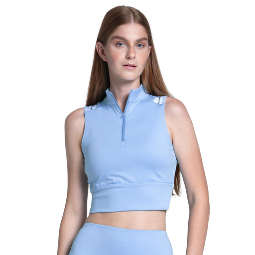 K-Swiss Edge Cut Crop Womens Tennis Tank - Astro/M