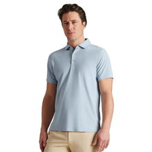 Load image into Gallery viewer, Rhone Regatta Pique Mens Tennis Polo - Arctic Blue/XL
- 1