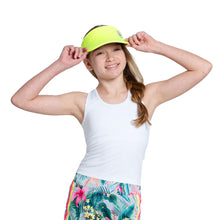 Load image into Gallery viewer, Lucky in Love Mia Girls Tennis Tank Top with Bra - White/L
- 1