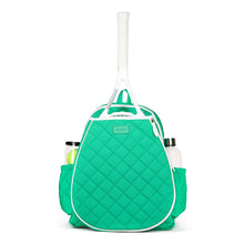 Load image into Gallery viewer, Ame & Lulu Game On Quilted Jade Tennis Backpack - Jade
- 1