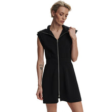 Load image into Gallery viewer, Varley Rebecca Zip Through Dress - Black/L
 - 1