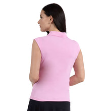Load image into Gallery viewer, Ibkul Solid Sleeveless Womens Polo
 - 4