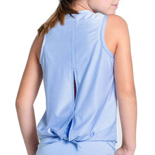 Load image into Gallery viewer, Lucky in Love Lavender Love Tie Girls Tennis Tank
- 2