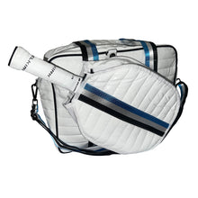 Load image into Gallery viewer, Vaught Sports Puffer Pickleball Bag - Blue/White
 - 4