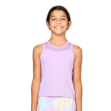 Load image into Gallery viewer, Sofibella UV Racerback Girls Lav Tennis Tank Top - Lavender/L
- 1