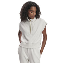 Load image into Gallery viewer, Varley Kelly Womens Half Zip Sweatshirt - Ivory Marl/L
 - 1