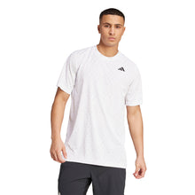 Load image into Gallery viewer, Adidas Club Graphic Mens Tennis Tee - White/Dash Grey/XL
 - 2