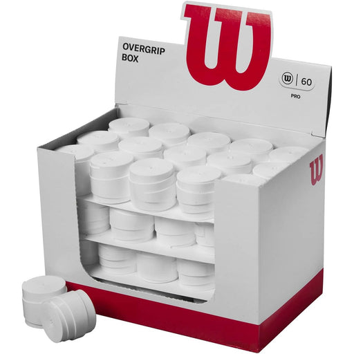 Wilson Pro Perforated White 60-Pack Overgrip - White