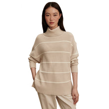 Load image into Gallery viewer, Varley Hamish Stitch Knit Womens Sweater - Silver Birch/M
- 1