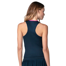Load image into Gallery viewer, Lucky In Love Racer Rib Womens Tennis Tank
- 2