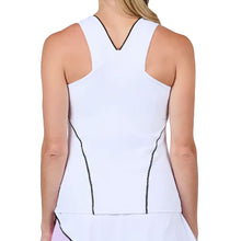 Load image into Gallery viewer, Sofibella Mystic Sunrise Racerbk Women Tennis Tank
 - 3