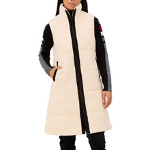 Load image into Gallery viewer, Krimson Klover Kira Fleece Long Womens Vest - Natural/L
- 4