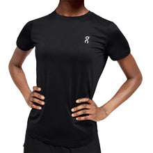 Load image into Gallery viewer, On Core-T Short Sleeve Womens Tennis Shirt - Black/XXL
 - 1