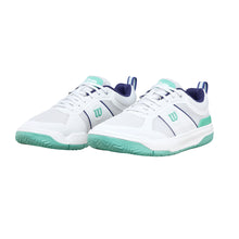 Load image into Gallery viewer, Wilson Pickle Pro Women Pickleball Shoes 26 - Wht/Bay/Skip Bl/B Medium/11.0
- 5