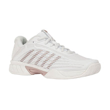 Load image into Gallery viewer, KSwiss HyperCourt Express 3 Kids Tennis Shoes - Wt/Rs Gld/Violt/M/5.5
- 10