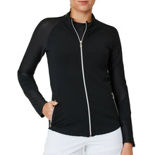 Load image into Gallery viewer, Sofibella Staples Womens Tennis Jacket - Black/2X
- 1
