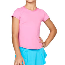 Load image into Gallery viewer, Sofibella UV Girls Girls Short Sleeve Shirt - Rosa/L
- 13