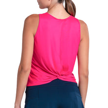 Load image into Gallery viewer, Lucky in Love Twist Back Womens Ribbed Tennis Tank
- 2