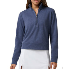 Load image into Gallery viewer, Travis Mathew Cloud Half Zip 2.0 Wns Pullover - Hthr Navy Blazr/XL
- 4