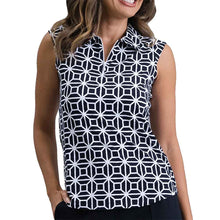 Load image into Gallery viewer, Ibkul Carolyn Sleeveless Womens Polo - Black/XL
- 1