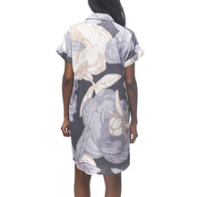 Load image into Gallery viewer, Indyeva Frivol Cloud Rock Bloom Print Womens Dress
- 5
