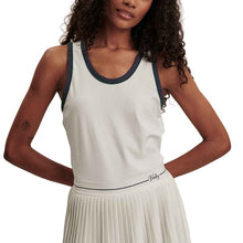 Load image into Gallery viewer, Varley Tegan Performance Womens Tennis Tank - White/L
- 4